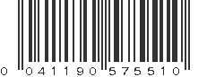 UPC 041190575510