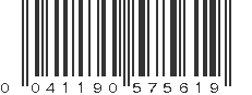 UPC 041190575619