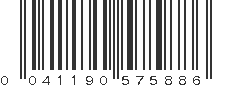 UPC 041190575886