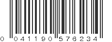 UPC 041190576234