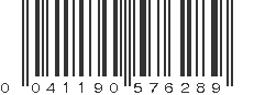 UPC 041190576289