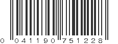 UPC 041190751228