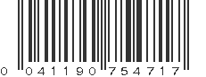 UPC 041190754717