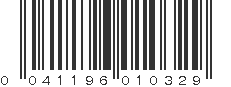 UPC 041196010329