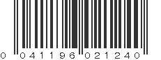 UPC 041196021240