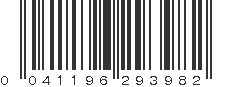 UPC 041196293982