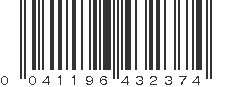 UPC 041196432374