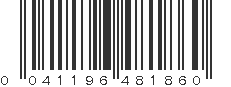 UPC 041196481860