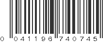 UPC 041196740745