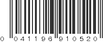 UPC 041196910520