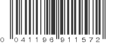 UPC 041196911572