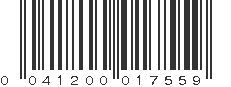 UPC 041200017559