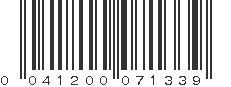 UPC 041200071339