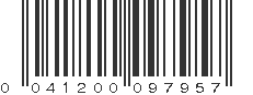 UPC 041200097957