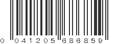 UPC 041205686859