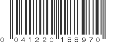 UPC 041220188970