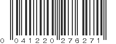 UPC 041220276271