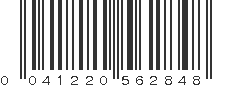 UPC 041220562848