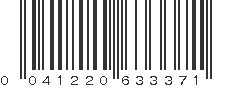 UPC 041220633371