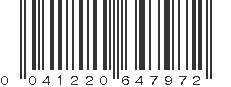 UPC 041220647972