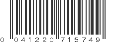 UPC 041220715749