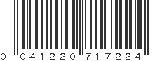 UPC 041220717224