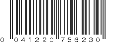 UPC 041220756230