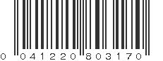 UPC 041220803170