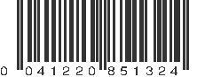 UPC 041220851324