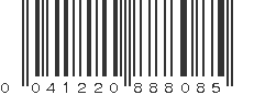 UPC 041220888085