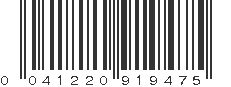 UPC 041220919475