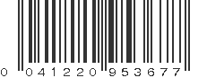 UPC 041220953677