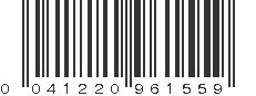 UPC 041220961559