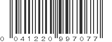 UPC 041220997077