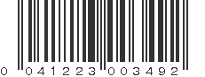 UPC 041223003492