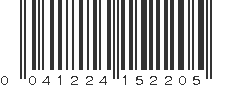 UPC 041224152205