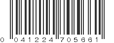 UPC 041224705661