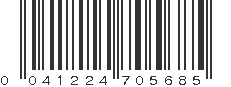 UPC 041224705685