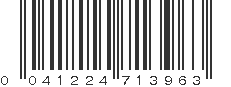 UPC 041224713963