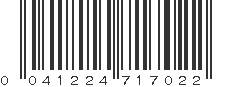 UPC 041224717022