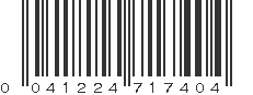 UPC 041224717404