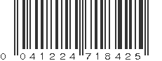 UPC 041224718425