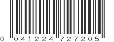 UPC 041224727205