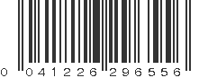 UPC 041226296556