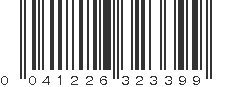 UPC 041226323399