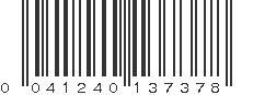 UPC 041240137378