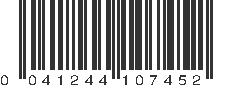 UPC 041244107452