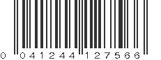 UPC 041244127566