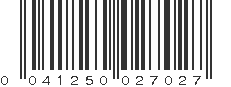 UPC 041250027027