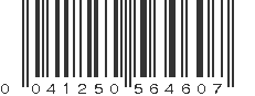 UPC 041250564607